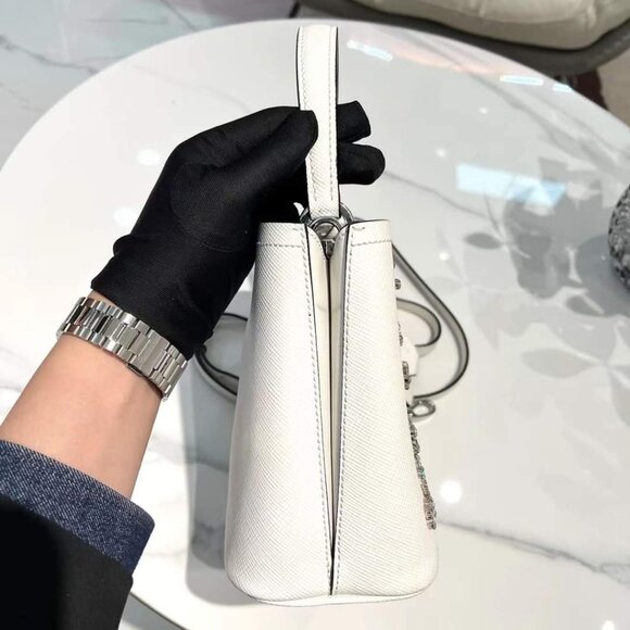 100% Authentic Prada Panier Shoulder Bag - Picture 4 of 8